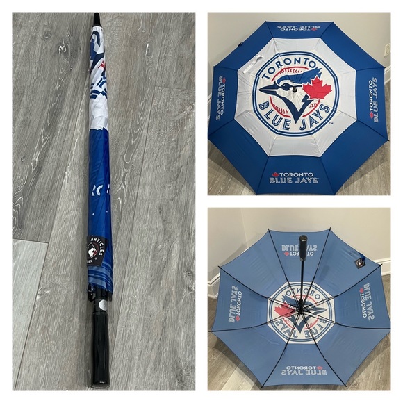 Brand New Blue Jays Golf Style Umbrella - Picture 1 of 1